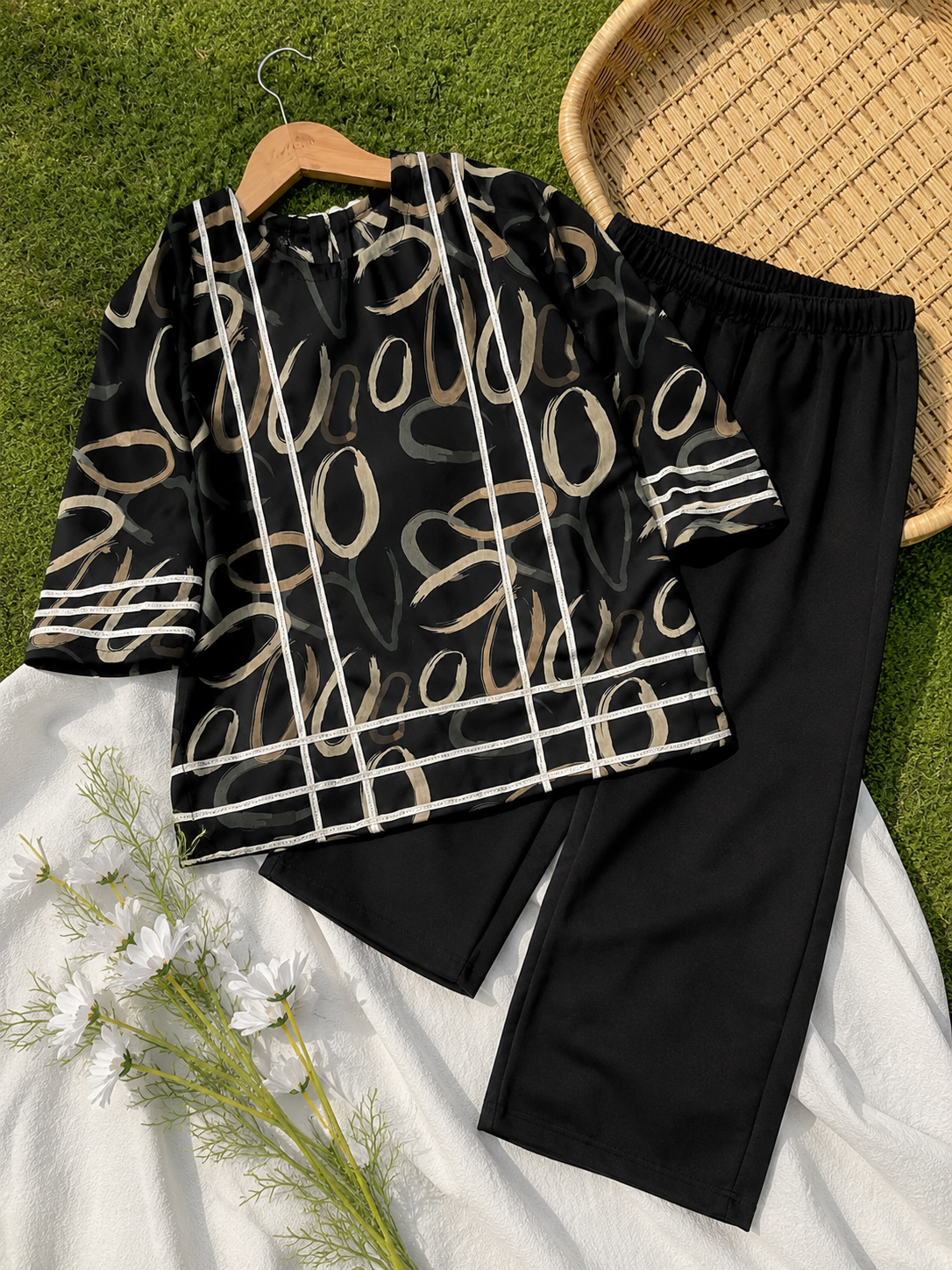 2 Piece Printed Lawn Set
