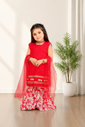 Lawn Sharara Set 3 Piece