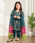 Farshi Shalwar Set- Embroidered Festive Wear