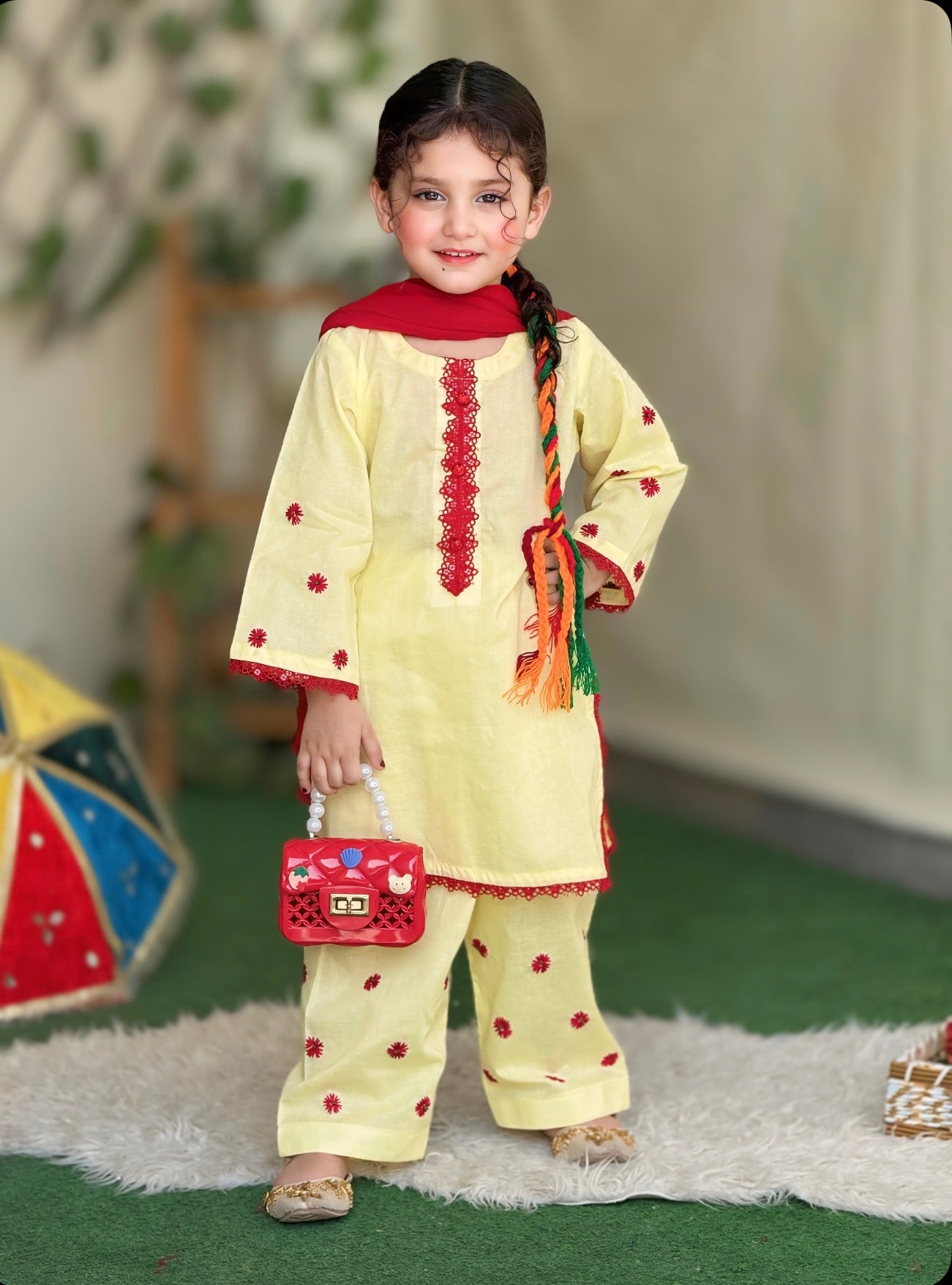 Hand Embroidered 3 Piece Lawn Suit