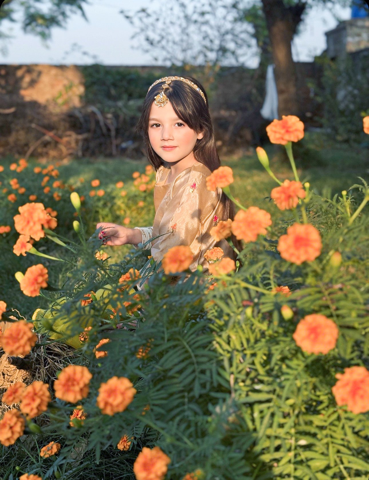 Premium Silk 3-piece embroidered outfit