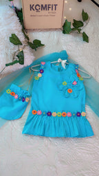 4 Pc Lawn Top-Sunshine Blossom