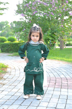 Girls 3 Pc Lawn Suit