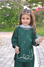 Girls 3 Pc Lawn Suit
