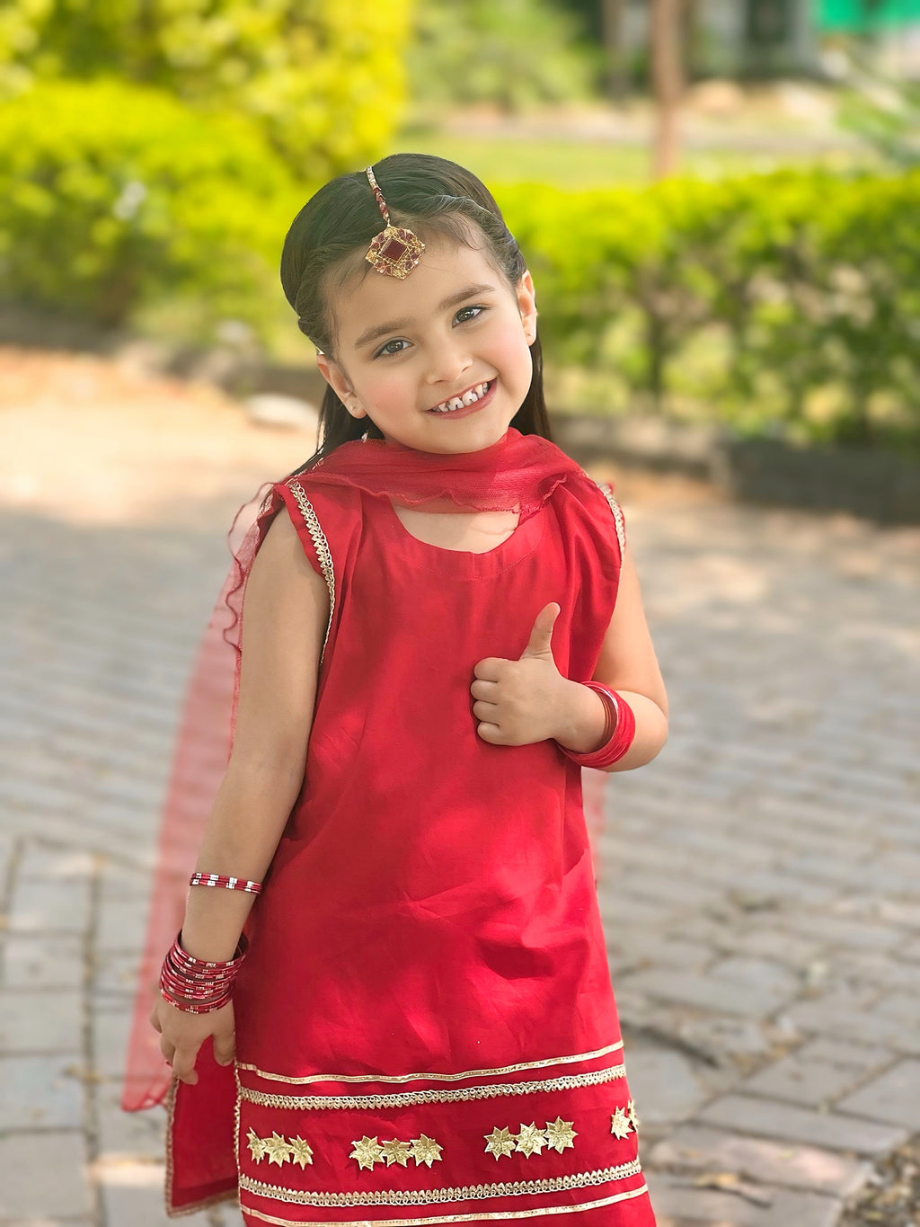Lawn Sharara Set 3 Piece