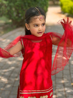 Lawn Sharara Set 3 Piece