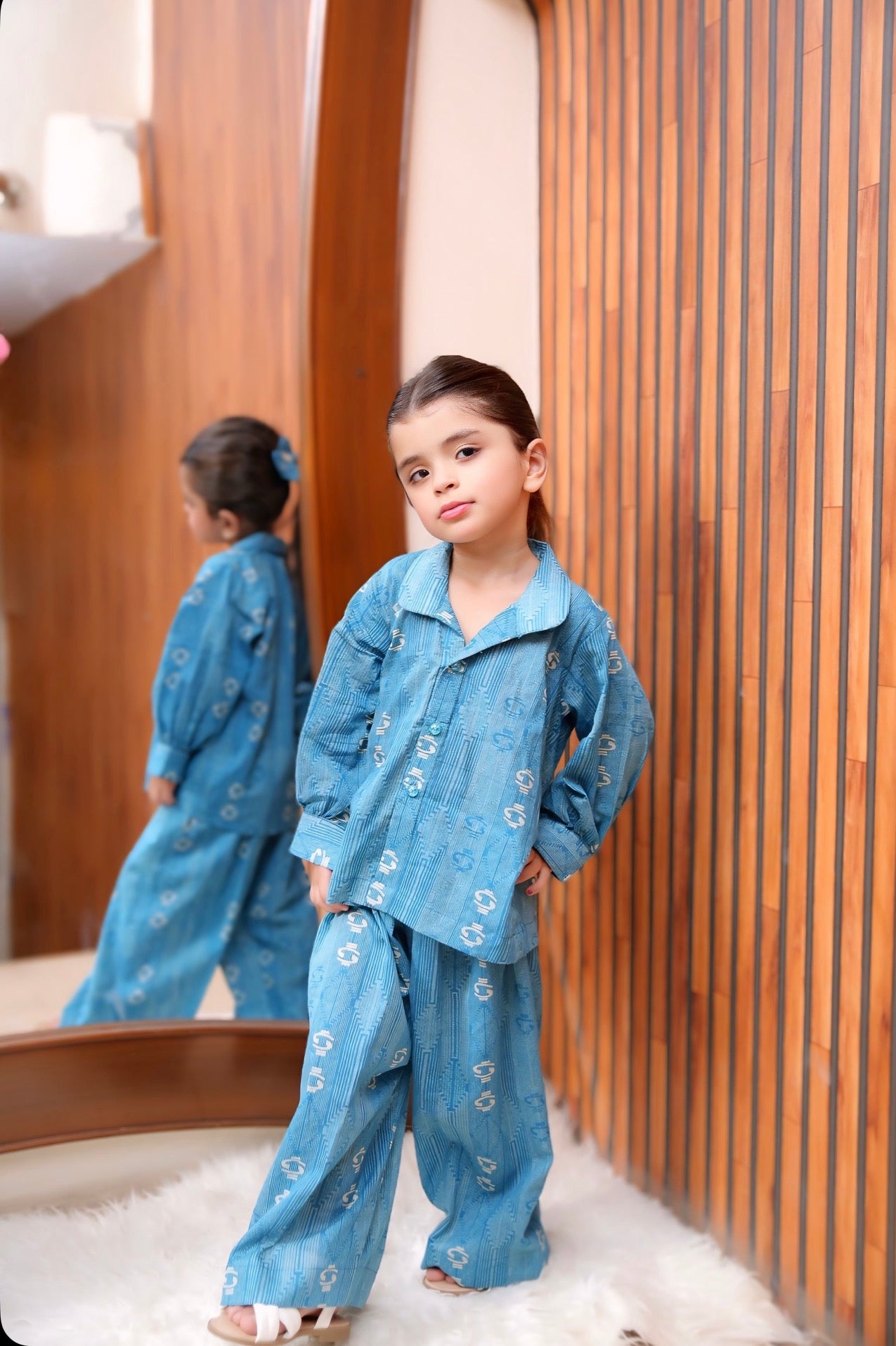Kids Co-Ord Set – Shirt + Trouser + 1 pin