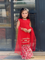 Lawn Sharara Set 3 Piece