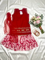 Lawn Sharara Set 3 Piece