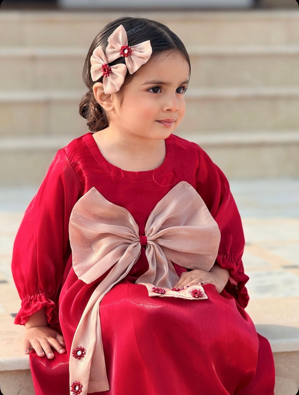Mehron Shisha Silk Long Frock with 2 Pins