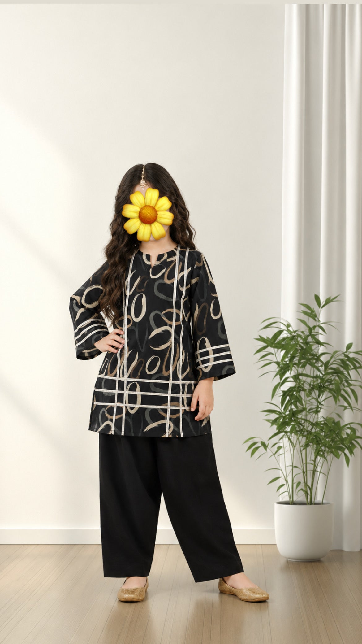 2 Piece Printed Lawn Set