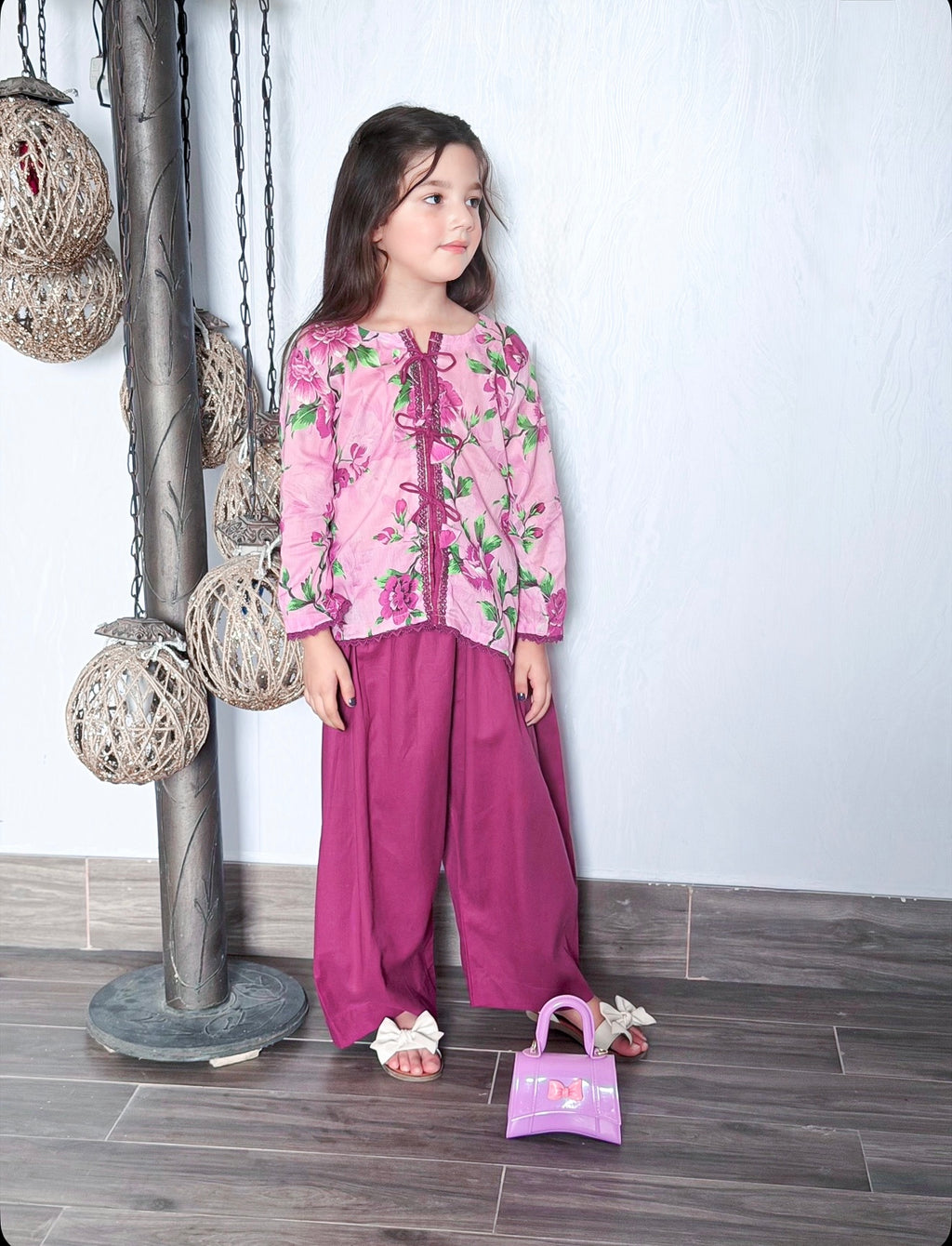 2 PC Printed Lawn Top With Trouser