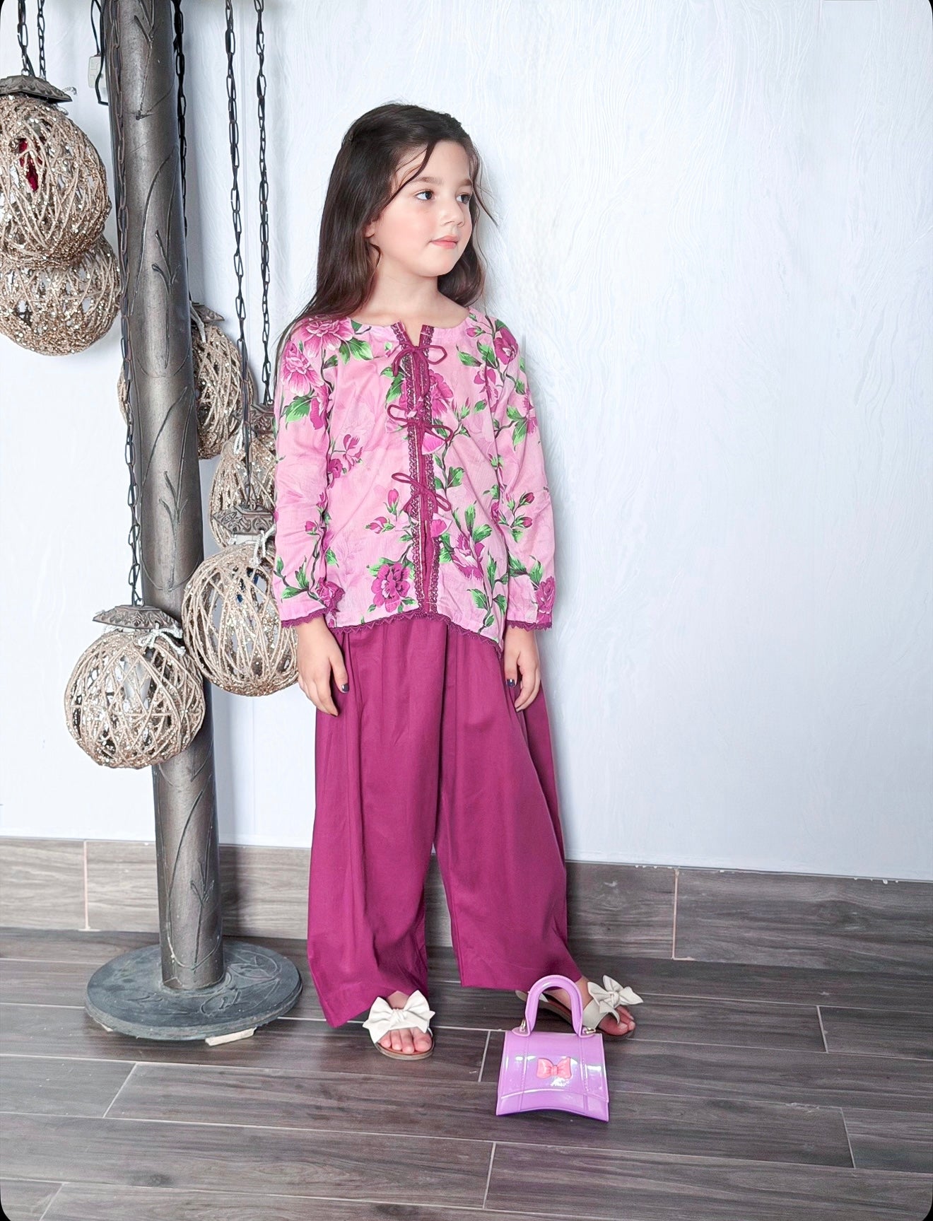 2 PC Printed Lawn Top With Trouser