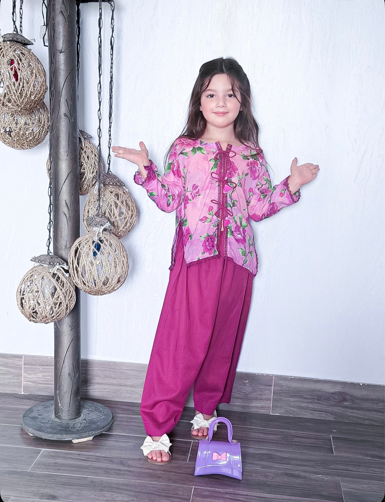 2 PC Printed Lawn Top With Trouser