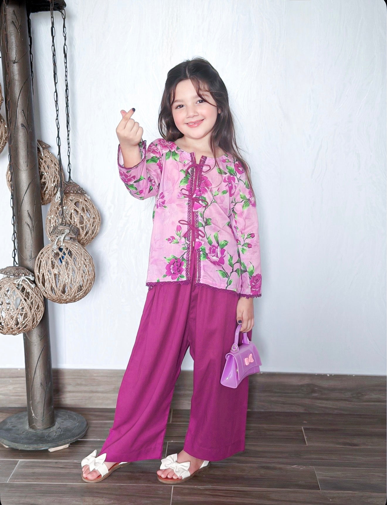 2 PC Printed Lawn Top With Trouser