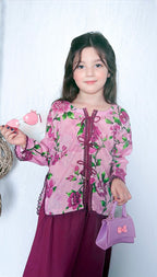 2 PC Printed Lawn Top With Trouser
