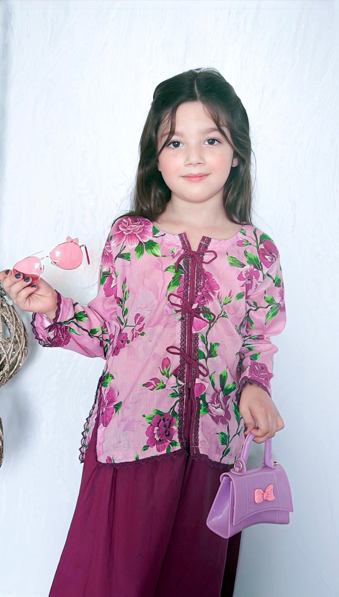 2 PC Printed Lawn Top With Trouser