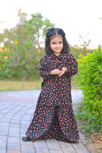 2 Pc  Linen Set – Shirt with Plazo