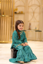 3 Piece Party Wear Sharara Set for Girls