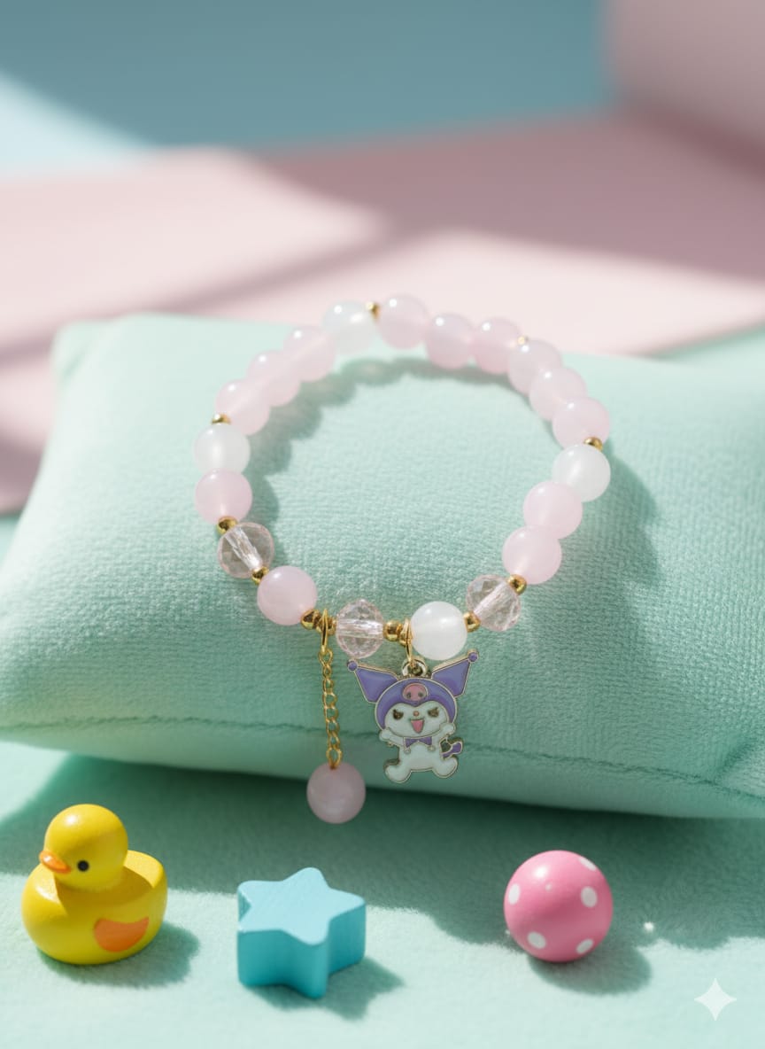 Pink Charm Bracelet
