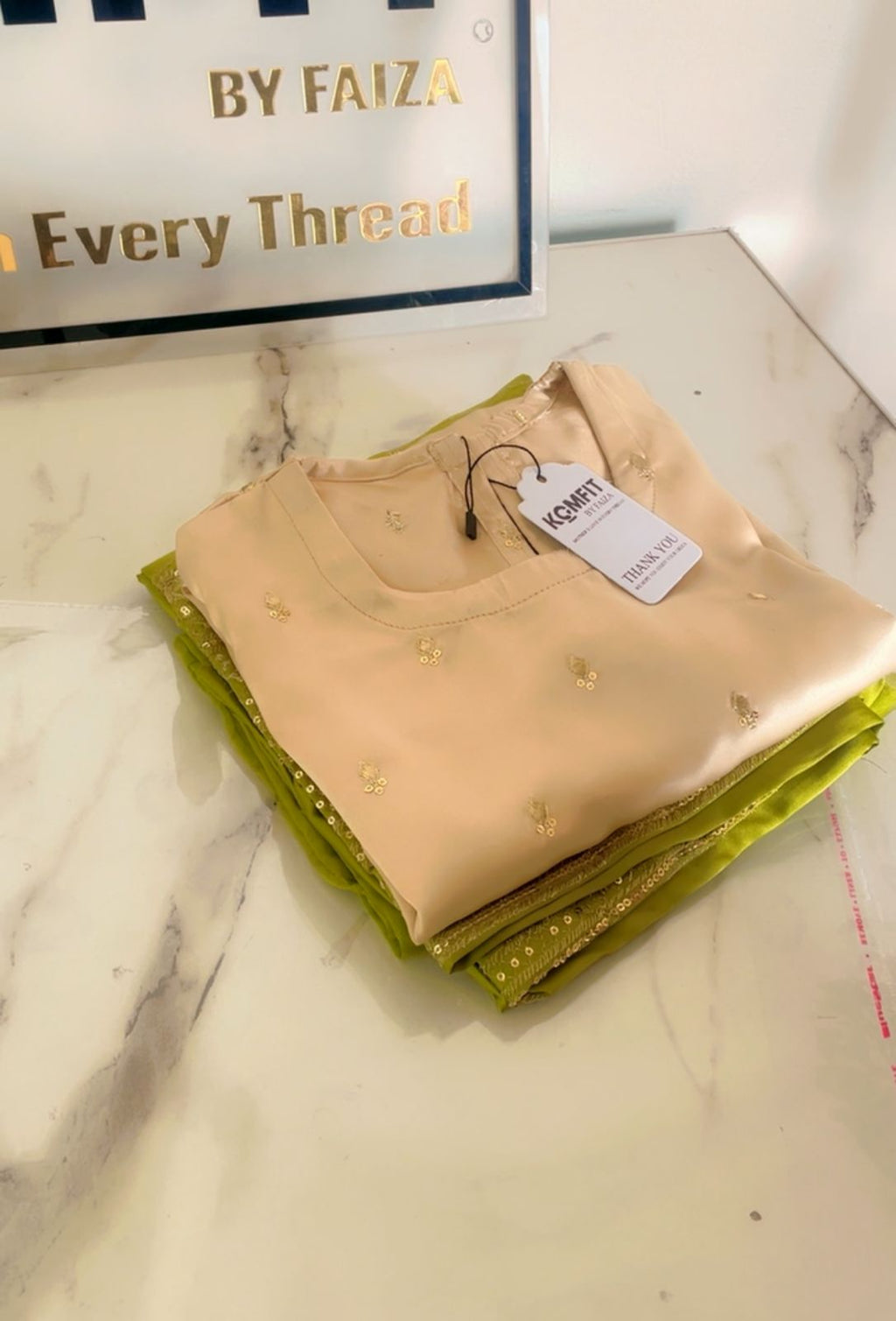 Premium Silk 3-piece embroidered outfit