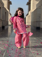 4-Piece Set with Farshi Shalwar