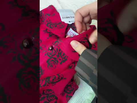 Girls 2 Piece Lawn Cord Set – Cherry Dusk